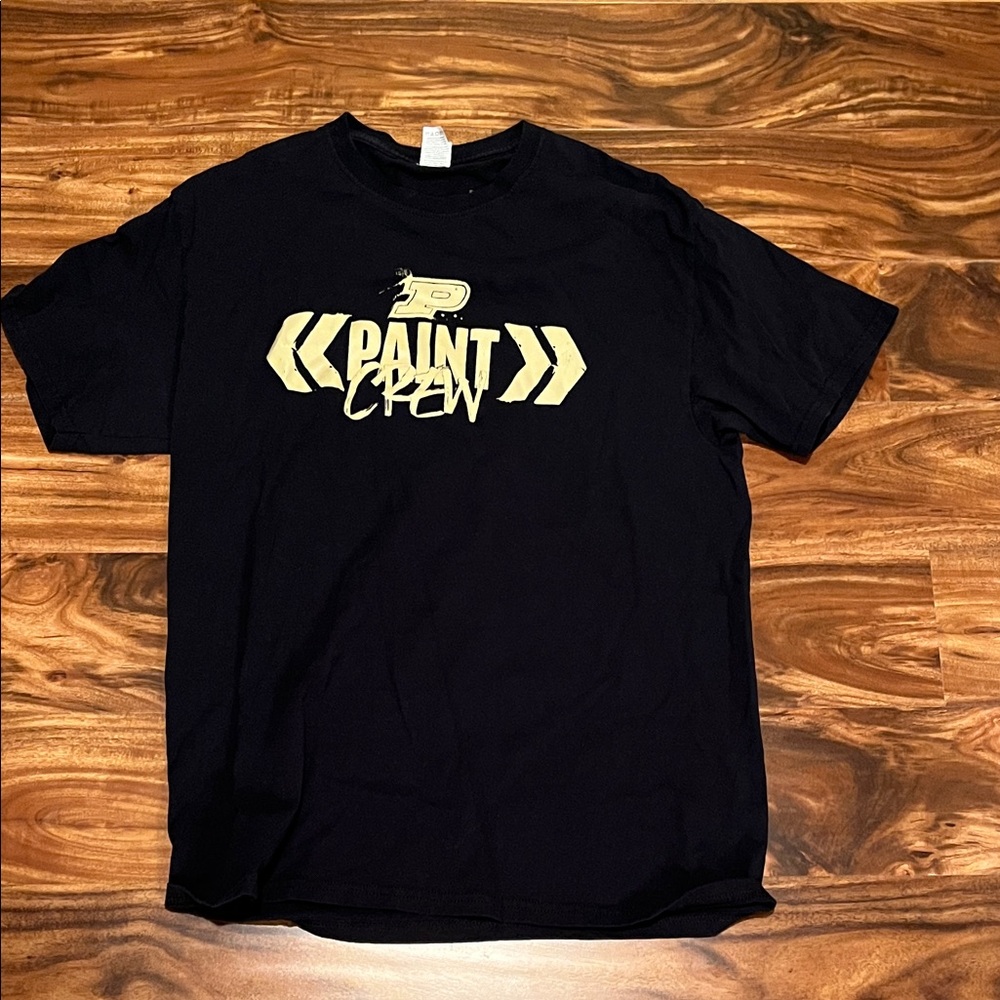 Purdue Paint Crew T-shirt and quarter zip